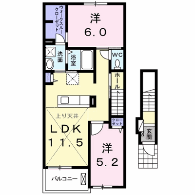 コントレイル　Ⅰ 203【管理NO：1-025272901-02030】 ★家具家電は申し込み後に搬入します★ ★2026年11月下旬入居可能★の物件画像