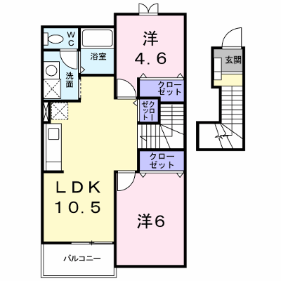 ドミール北小路 202【管理NO：1-007685501-02020】 ★家具家電は申し込み後に搬入します★ ★2026年11月中旬入居可能★の物件画像
