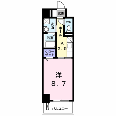 グリシナ 504【管理NO：1-019480401-05040】 ★家具家電は申し込み後に搬入します★ ★2026年11月下旬入居可能★の物件画像