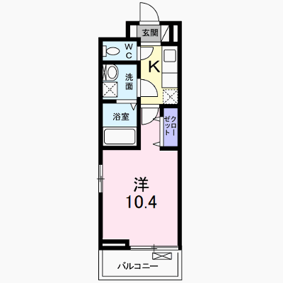 ディアコート此花 203【管理NO：1-025720801-02030】 ★家具家電は申し込み後に搬入します★ ★2026年10月中旬入居可能★の物件画像
