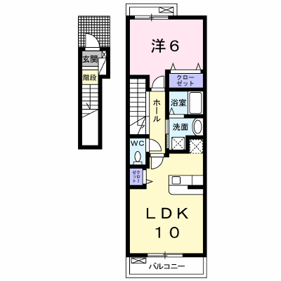 ＹＭ・ＰＬＡＣＥ 203【管理NO：1-022103501-02030】 ★家具家電は申し込み後に搬入します★ ★2026年12月中旬入居可能★の物件画像