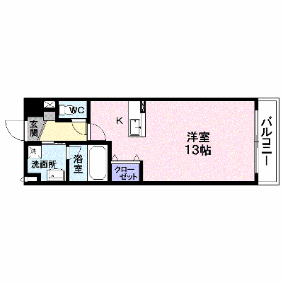 パラディーゾ木の実町 503【管理NO：1-010478801-05030】 ★家具家電は申し込み後に搬入します★ ★2026年12月中旬入居可能★の物件画像