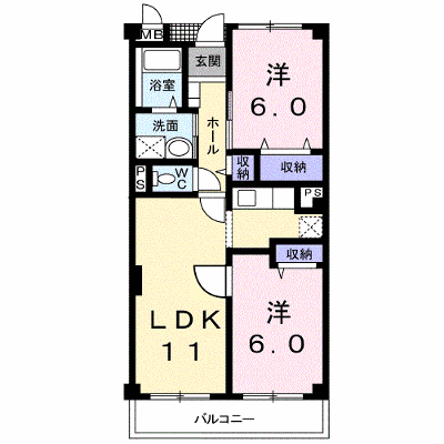 レインボウ・Ⅰ 308【管理NO：1-010027901-03070】 ★家具家電は申し込み後に搬入します★ ★2026年11月中旬入居可能★の物件画像