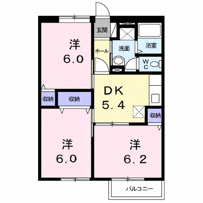 ニューエルディムＨＡＳＨＩ 204【管理NO：1-006784001-02040】 ★家具家電は申し込み後に搬入します★ ★2026年11月中旬入居可能★の物件画像
