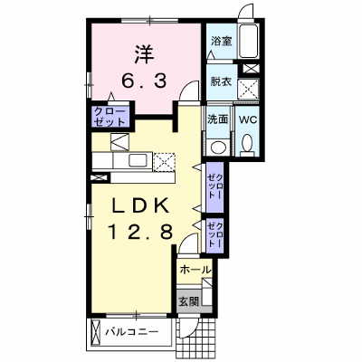 ルミエール　Ⅱ 101【管理NO：1-015557402-01010】 ★家具家電は申し込み後に搬入します★ ★2026年12月中旬入居可能★の物件画像