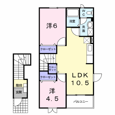 ラフィーネ 203【管理NO：1-010203501-02030】 ★家具家電は申し込み後に搬入します★ ★2027年01月上旬入居可能★の物件画像