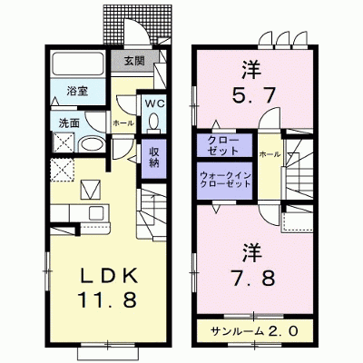 サニーレジデンス　Ｓ３－１ 101【管理NO：1-027661801-01010】 ★家具家電は申し込み後に搬入します★ ★2026年11月下旬入居可能★の物件画像