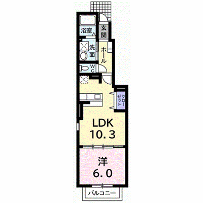 ドレー・アンファンⅢ 104【管理NO：1-017441002-01040】 ★家具家電は申し込み後に搬入します★ ★2026年11月中旬入居可能★の物件画像