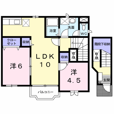ハイツＧＳ 201【管理NO：1-006824401-02010】 ★家具家電は申し込み後に搬入します★ ★2027年01月上旬入居可能★の物件画像