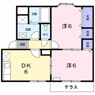 モン・ソレイユ 103【管理NO：1-010973401-01030】 ★家具家電は申し込み後に搬入します★ ★2026年11月中旬入居可能★の物件画像