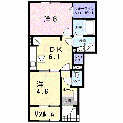ボッシェ 102【管理NO：1-017866601-01020】 ★家具家電は申し込み後に搬入します★ ★2027年01月下旬入居可能★の物件画像