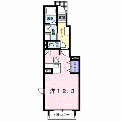 イースト．ウィング 102【管理NO：1-013436901-01020】 ★家具家電は申し込み後に搬入します★ ★2026年11月中旬入居可能★の物件画像
