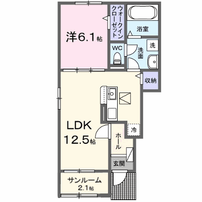 セレニア 101【管理NO：1-028907401-01010】 ★家具家電は申し込み後に搬入します★ ★2027年03月中旬入居可能★の物件画像