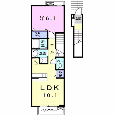 ラッフィナート 202【管理NO：1-012313001-02020】 ★家具家電は申し込み後に搬入します★ ★2026年11月中旬入居可能★の物件画像