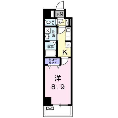 リヴィエールプラス 410【管理NO：1-018972701-04100】 ★家具家電は申し込み後に搬入します★ ★2026年12月上旬入居可能★の物件画像