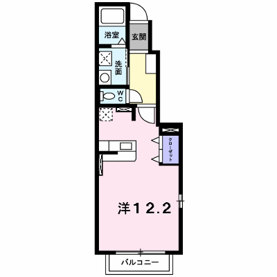 カーサ　ノーヴァ 101【管理NO：1-015121701-01010】 ★家具家電は申し込み後に搬入します★ ★2026年10月下旬入居可能★の物件画像