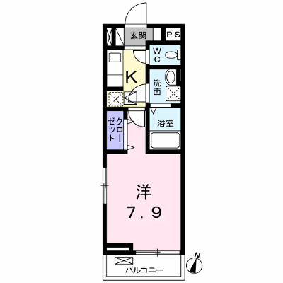 メゾン・ユーフォリア 106【管理NO：1-026329301-01060】 ★家具家電は申し込み後に搬入します★ ★2026年11月下旬入居可能★の物件画像