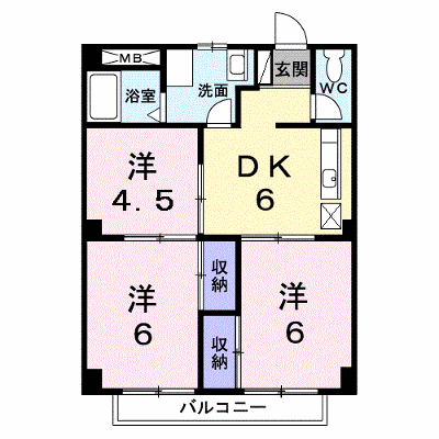 エスポアメゾン 201【管理NO：1-004772601-02010】 ★家具家電は申し込み後に搬入します★の物件画像