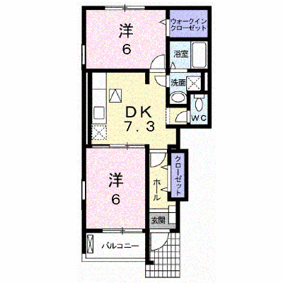 Ｃａｌｍｅ　Ｋｕｒｉｎｏｋｉ 101【管理NO：1-015269101-01010】 ★家具家電は申し込み後に搬入します★ ★2026年11月中旬入居可能★の物件画像