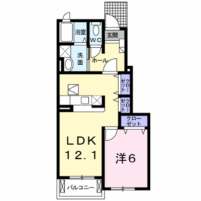 ＲＩＶＡＢＩＧ　Ⅱ 102【管理NO：1-014147801-01020】 ★家具家電は申し込み後に搬入します★ ★2027年01月下旬入居可能★の物件画像