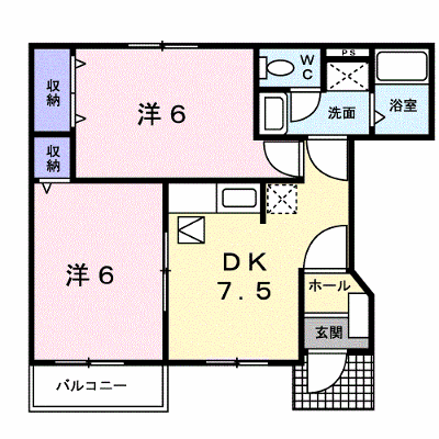 ホワイトルームカワイⅠ 103【管理NO：1-012631702-01030】 ★家具家電は申し込み後に搬入します★ ★2026年10月下旬入居可能★の物件画像