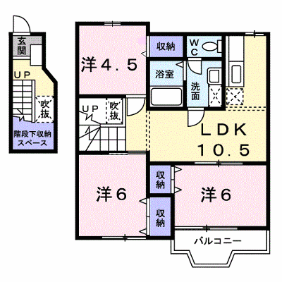 リバティＢ 202【管理NO：1-007490501-02020】 ★家具家電は申し込み後に搬入します★ ★2026年11月中旬入居可能★の物件画像