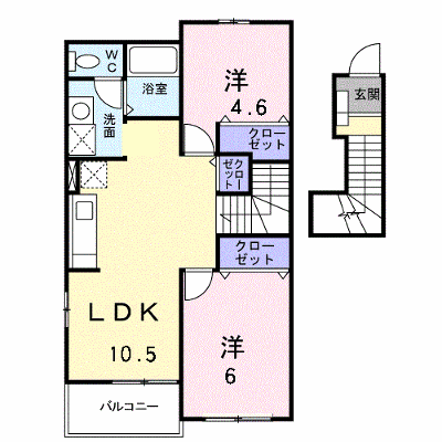 フレッシュ　プラム 203【管理NO：1-010582301-02030】 ★家具家電は申し込み後に搬入します★ ★2026年11月下旬入居可能★の物件画像