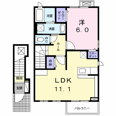 エテルノ・相見 203【管理NO：1-017442101-02030】 ★家具家電は申し込み後に搬入します★ ★2026年11月下旬入居可能★の物件画像