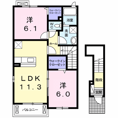 グランツ・Ｓ 201【管理NO：1-018345001-02010】 ★家具家電は申し込み後に搬入します★ ★2026年12月下旬入居可能★の物件画像