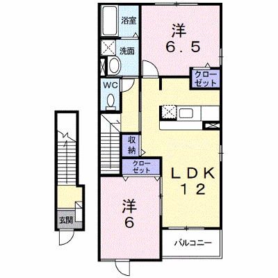 ルネサンス青山　Ⅰ 203【管理NO：1-014363601-02030】 ★家具家電は申し込み後に搬入します★ ★2026年11月上旬入居可能★の物件画像