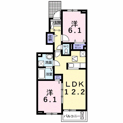ネオ　ブリースⅢ 102【管理NO：1-017989103-01020】 ★家具家電は申し込み後に搬入します★ ★2026年10月下旬入居可能★の物件画像