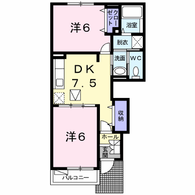 フレーシュ　メゾン 102【管理NO：1-012783601-01020】 ★家具家電は申し込み後に搬入します★ ★2027年02月中旬入居可能★の物件画像
