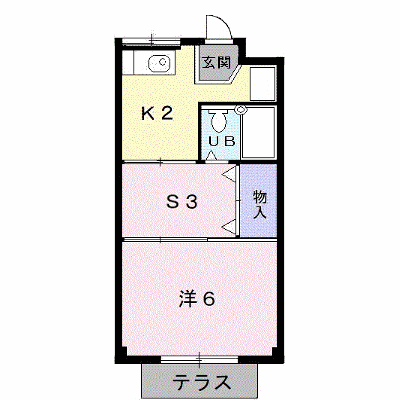 クリスタル 1-F【管理NO：1-003133701-01060】 ★家具家電は申し込み後に搬入します★ ★2026年11月中旬入居可能★の物件画像
