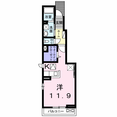 テオーリア小川Ⅰ 108【管理NO：1-018881901-01080】 ★家具家電は申し込み後に搬入します★の物件画像