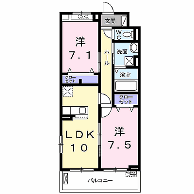 エスポワールⅥ 304【管理NO：1-027340802-03040】 ★家具家電は申し込み後に搬入します★の物件画像