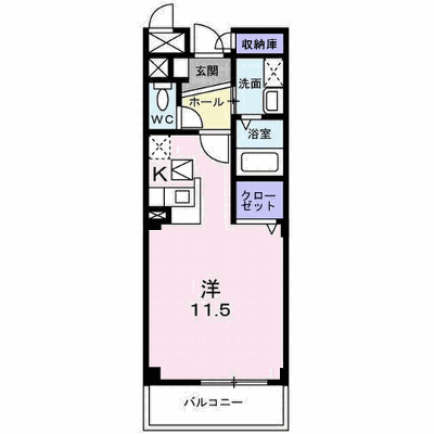 Ｋ’ｓ　Ｌｉｆｅ 102【管理NO：1-012682001-01020】 ★家具家電は申し込み後に搬入します★ ★2026年10月下旬入居可能★の物件画像