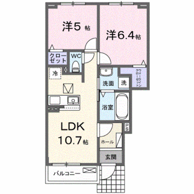 ゾーナ・ヴェルデⅠ番館 105【管理NO：1-028449601-01040】 ★家具家電は申し込み後に搬入します★ ★2027年03月下旬入居可能★の物件画像