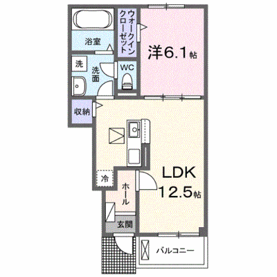 ゾーナ・ヴェルデⅠ番館 102【管理NO：1-028449601-01020】 ★家具家電は申し込み後に搬入します★ ★2027年03月下旬入居可能★の物件画像