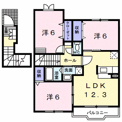 ブリッサユウⅠ 202【管理NO：1-012645701-02020】 ★家具家電は申し込み後に搬入します★ ★2026年11月上旬入居可能★の物件画像