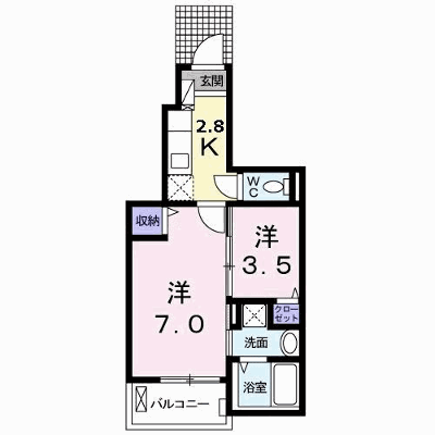 マリオ北島　Ｂ 102【管理NO：1-024665002-01020】 ★家具家電は申し込み後に搬入します★の物件画像