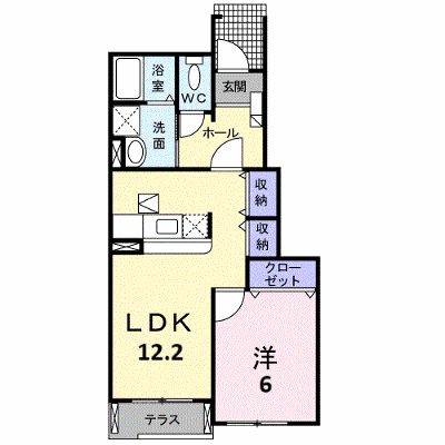 フィールド・レジデンスＢ 101【管理NO：1-013900202-01010】 ★家具家電は申し込み後に搬入します★ ★2026年11月下旬入居可能★の物件画像