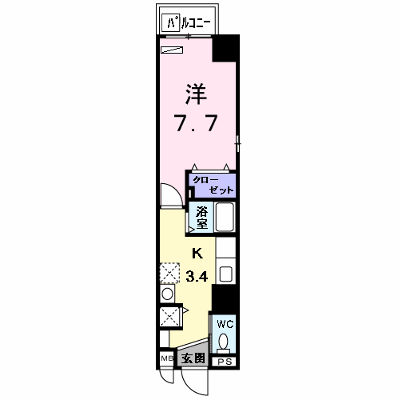 グランツ丸の内 805【管理NO：1-014061701-08040】 ★家具家電は申し込み後に搬入します★ ★2026年11月中旬入居可能★の物件画像