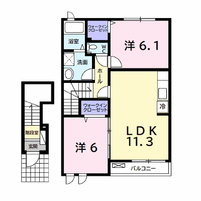 サンリットヴィラ 202【管理NO：1-016571701-02020】 ★家具家電は申し込み後に搬入します★の物件画像