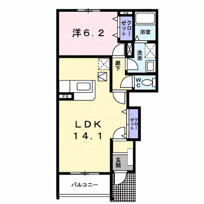 がーでんはうすＹ　Ⅱ棟 102【管理NO：1-014857702-01020】 ★家具家電は申し込み後に搬入します★ ★2026年11月上旬入居可能★の物件画像