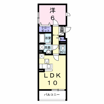 金絲雀（Ｃａｎａｒｉａ） 102【管理NO：1-027711501-01020】 ★家具家電は申し込み後に搬入します★ ★2026年10月下旬入居可能★の物件画像