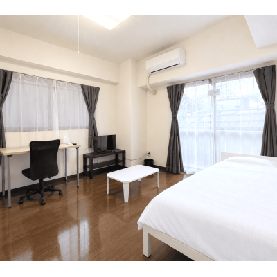 【J’sマンスリー溝の口Ⅱ 102】10月20日～入居可🌟厚さ20㎝高密度ポケットコイルマットレス使用！最寄り駅徒歩4分・渋谷駅まで20分圏内、乗り換え無し！アクセス良好☆【インターネット無料】の物件画像