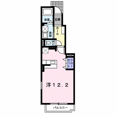 ル　シェル　ブルー 104【管理NO：1-017364601-01040】 ★家具家電は申し込み後に搬入します★ ★2026年10月下旬入居可能★の物件画像