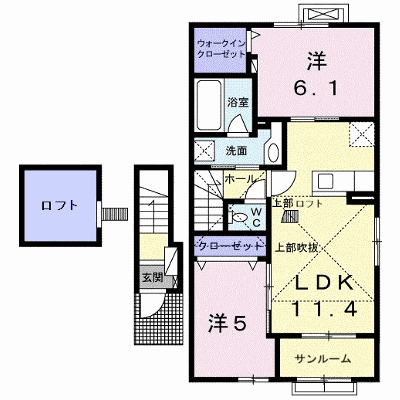 ボニート・ミウ 205【管理NO：1-020352601-02040】 ★家具家電は申し込み後に搬入します★ ★2026年10月下旬入居可能★の物件画像