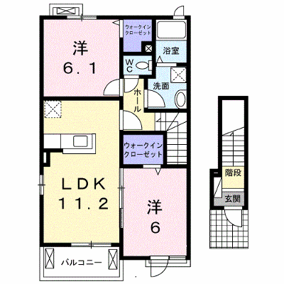 エクセレント　ヴィレッジ 201【管理NO：1-021246201-02010】 ★家具家電は申し込み後に搬入します★ ★2026年11月下旬入居可能★の物件画像