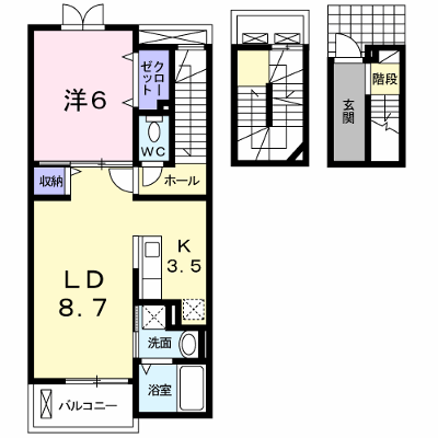 サチレジデンス 302【管理NO：1-017621501-03020】 ★家具家電は申し込み後に搬入します★ ★2026年11月下旬入居可能★の物件画像